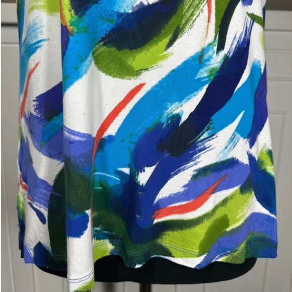 Tommy Bahama Lapis Wind Sleeveless Tank Top Size S Colorful Summer Abstract - Picture 3 of 9